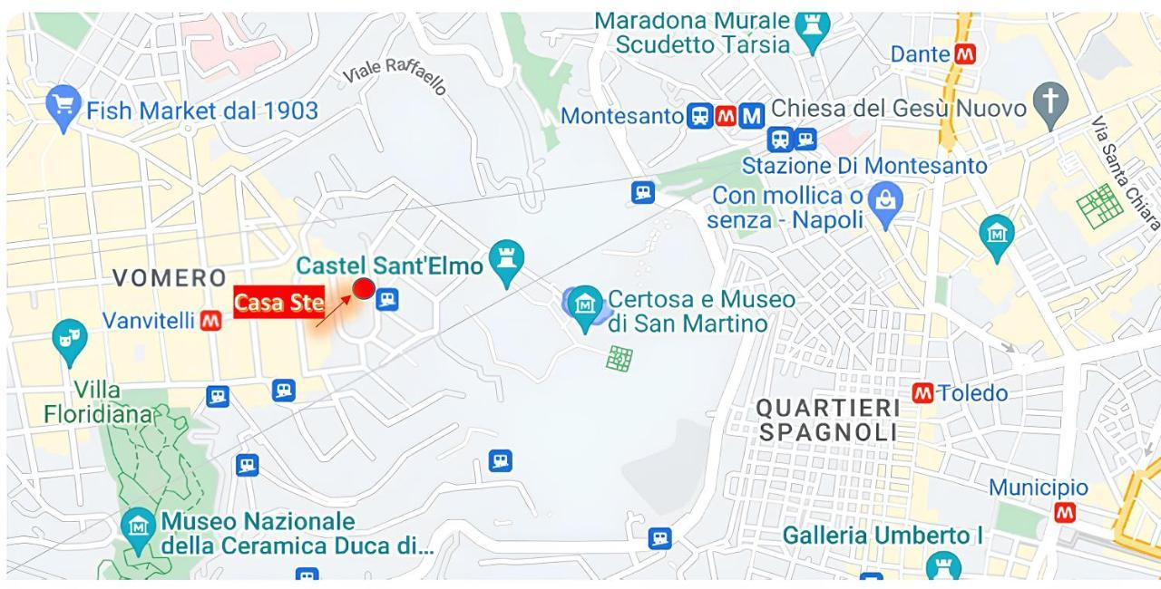Casa Ste - San Martino, Vomero, * Napels